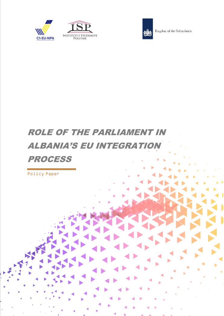 Role of the parliament in Albania’s EU integration process