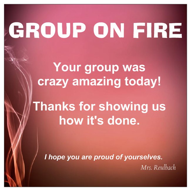 Group On Fire