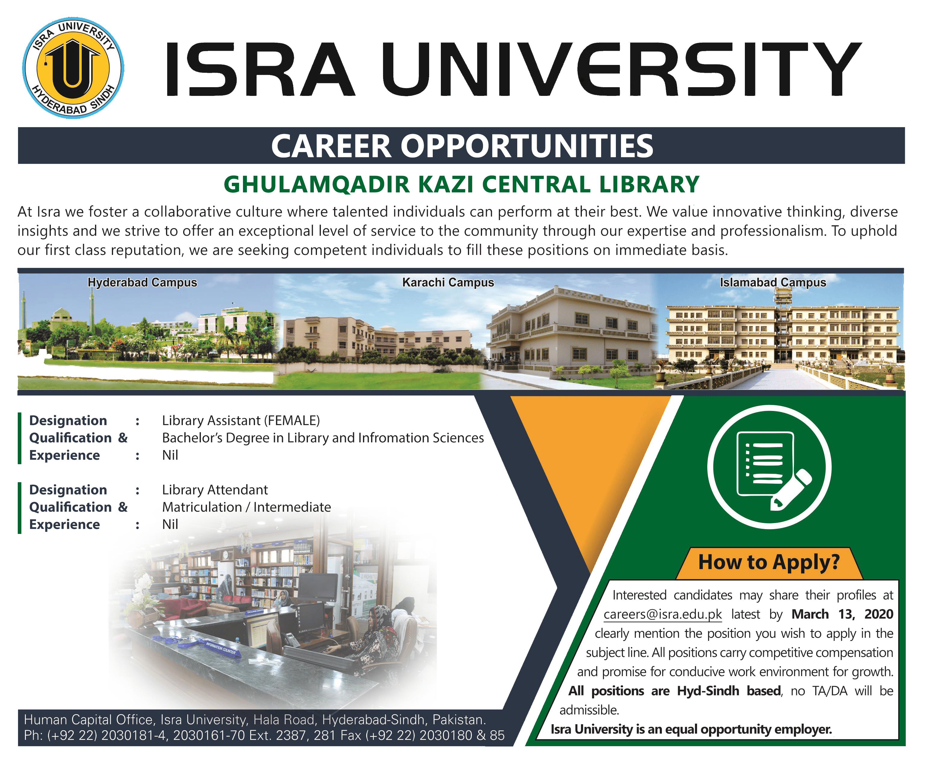 Career Opportunity Official Website