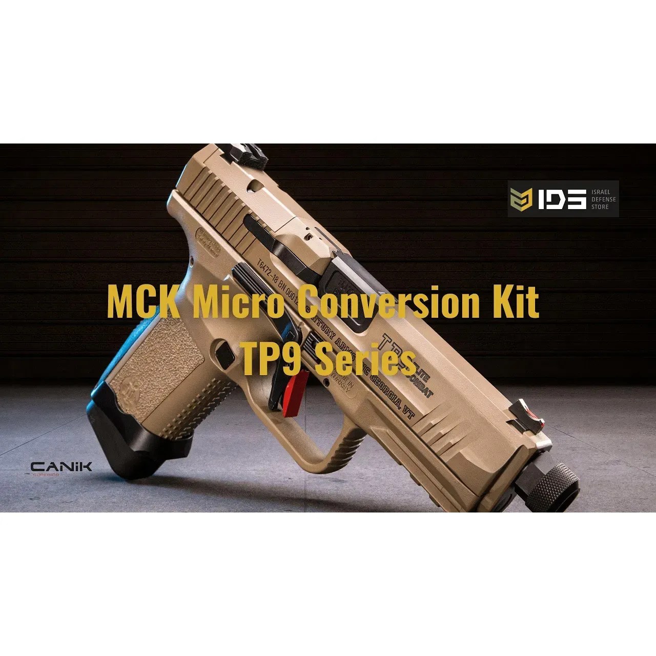 MCK CANIK TP9 Series Micro Roni Conversion Kit, GEN 2 NAKED