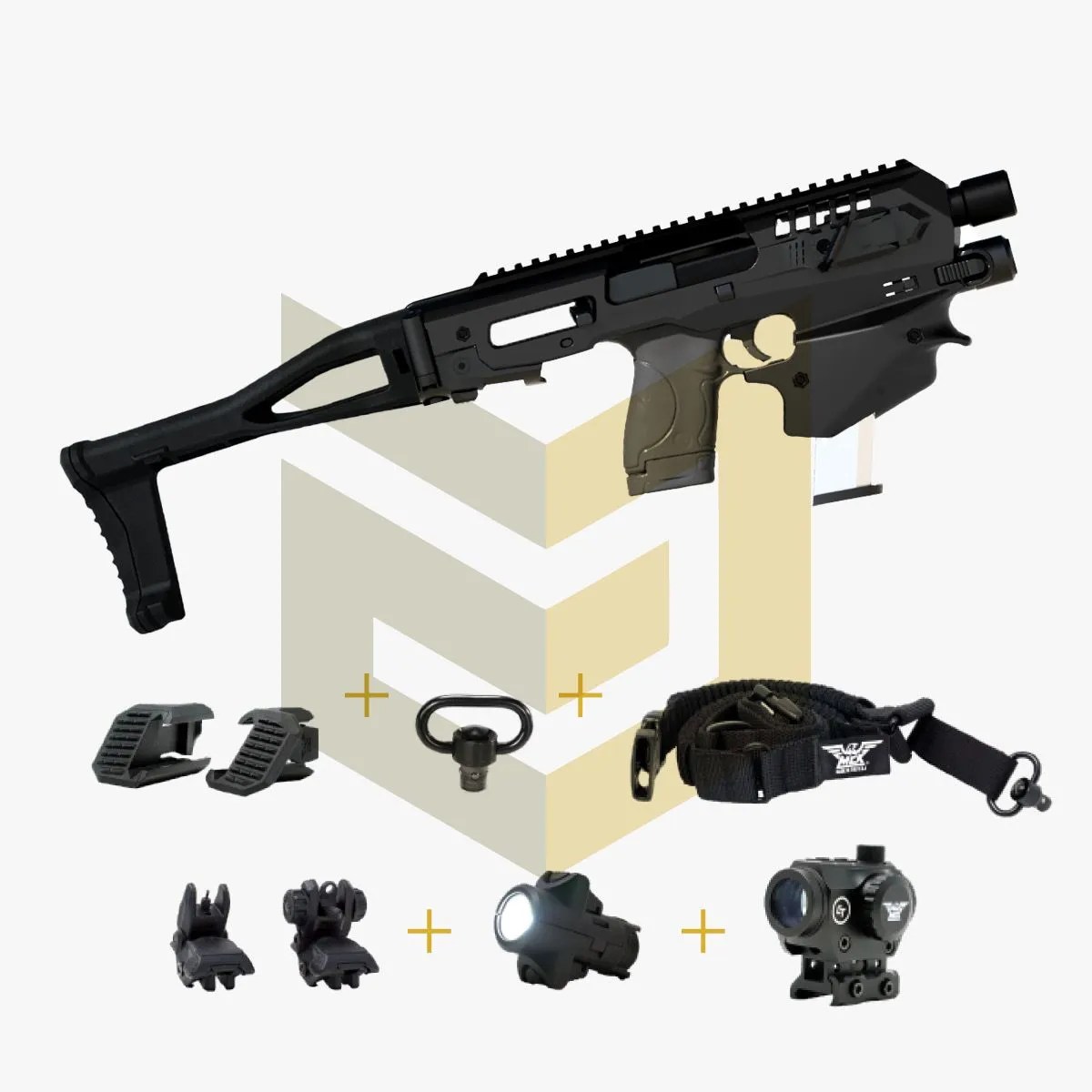 MCK for S&W M&P Shield, Micro Conversion Kit 9mm / .40 PRO Value Kit