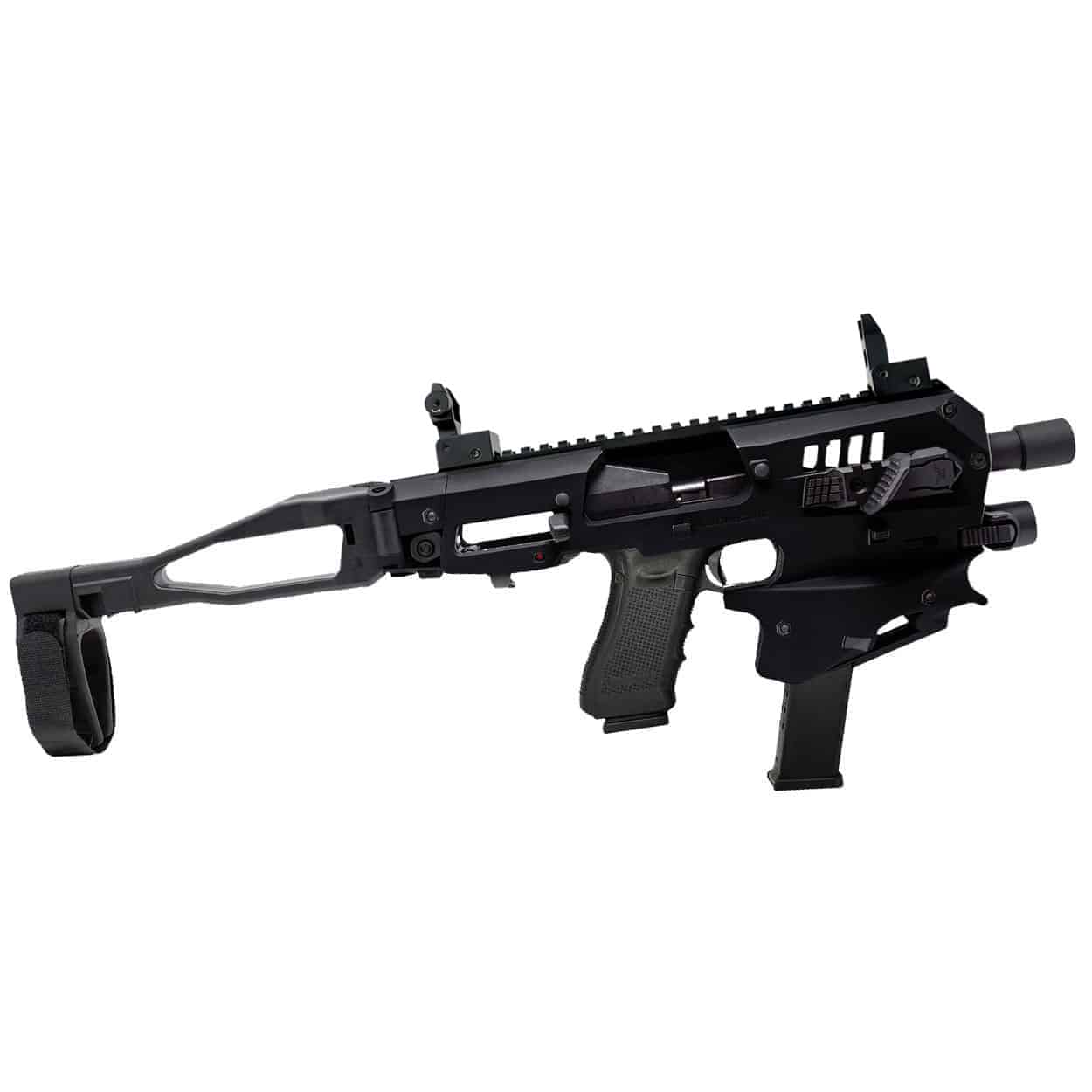 MCK Micro Conversion Kit for Ruger RXM - black, Stabilizing Brace
