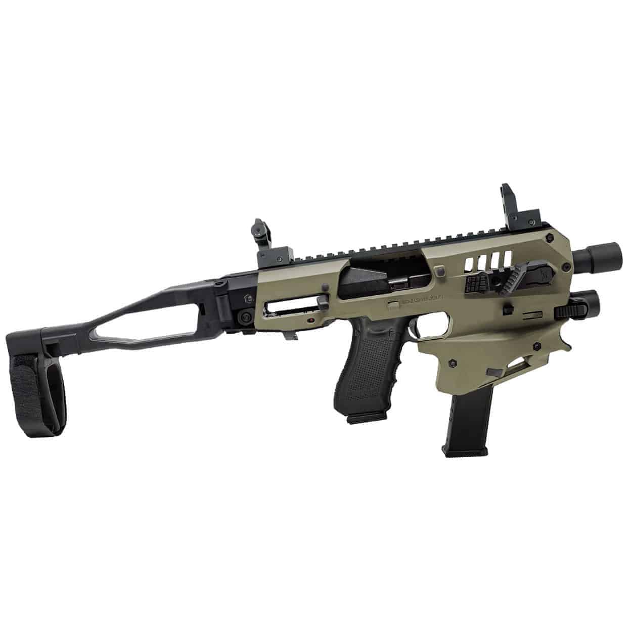 MCK Micro Conversion Kit for Ruger RXM - tan, Stabilizing Brace