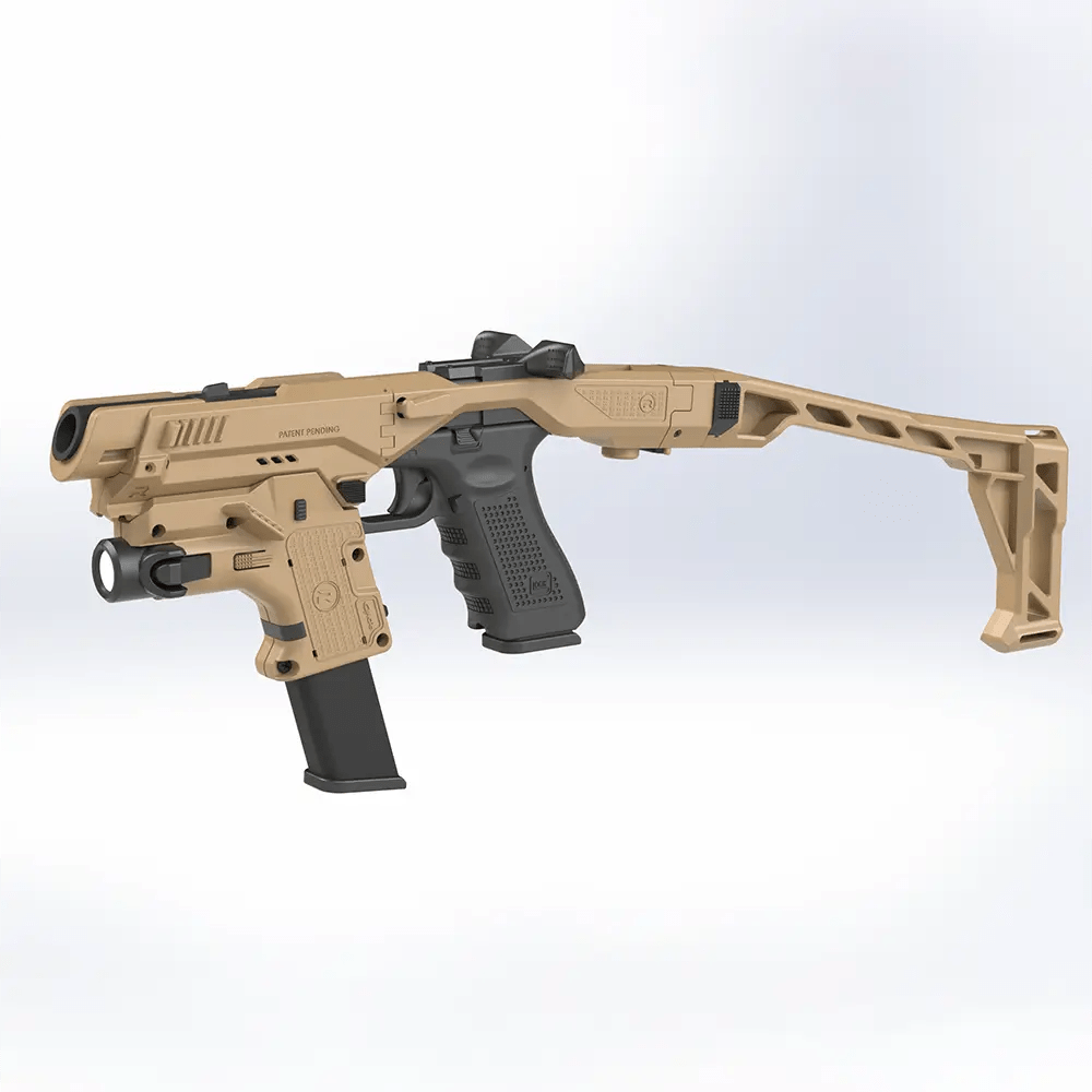 Nano Roni Conversion Kit ibn FDE with flashlight