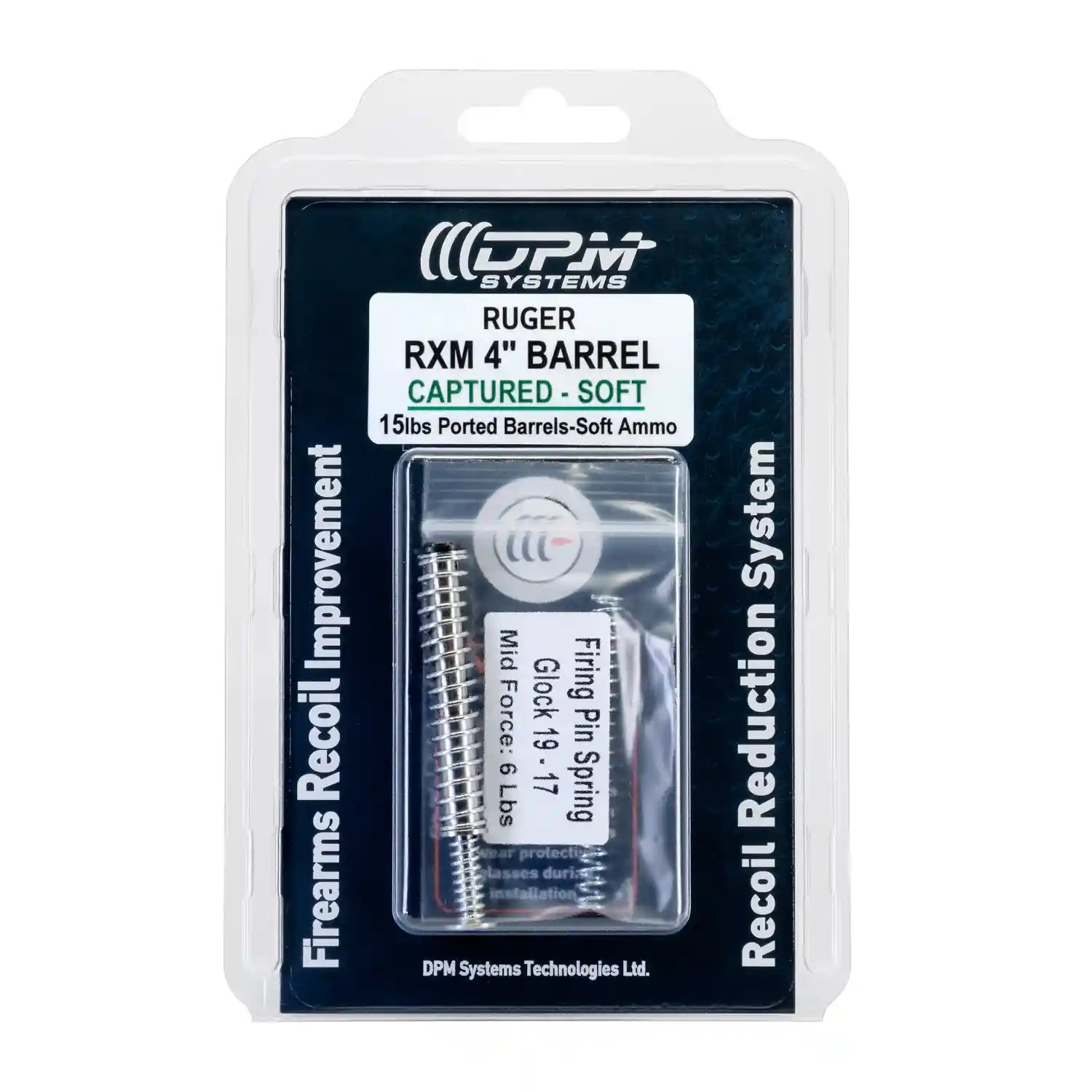 Recoil Reduction System for RUGER RXM 4" CAPTURED SOFT Version - DPM