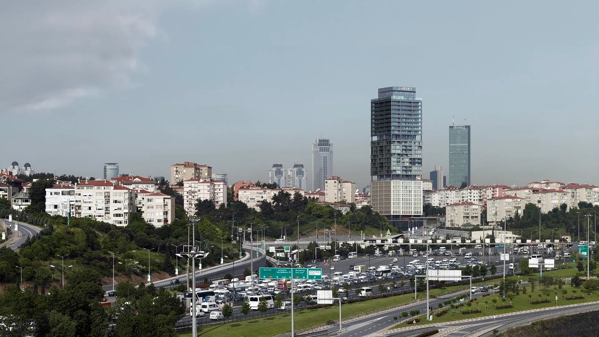 Le Meridien Oteli bina görünümü, Etiler, İstanbul