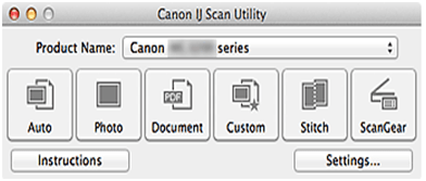 Access all scanning functions to scan and save directly, from the icons . Ij Scan Utility Download Install And Run The Canon Ij Scan Utility