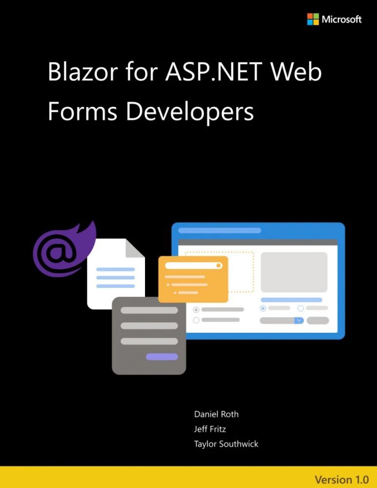 Blazor For Asp Net Web Forms Developers Pdf Web Application - Professional Abstract Design - Mobile