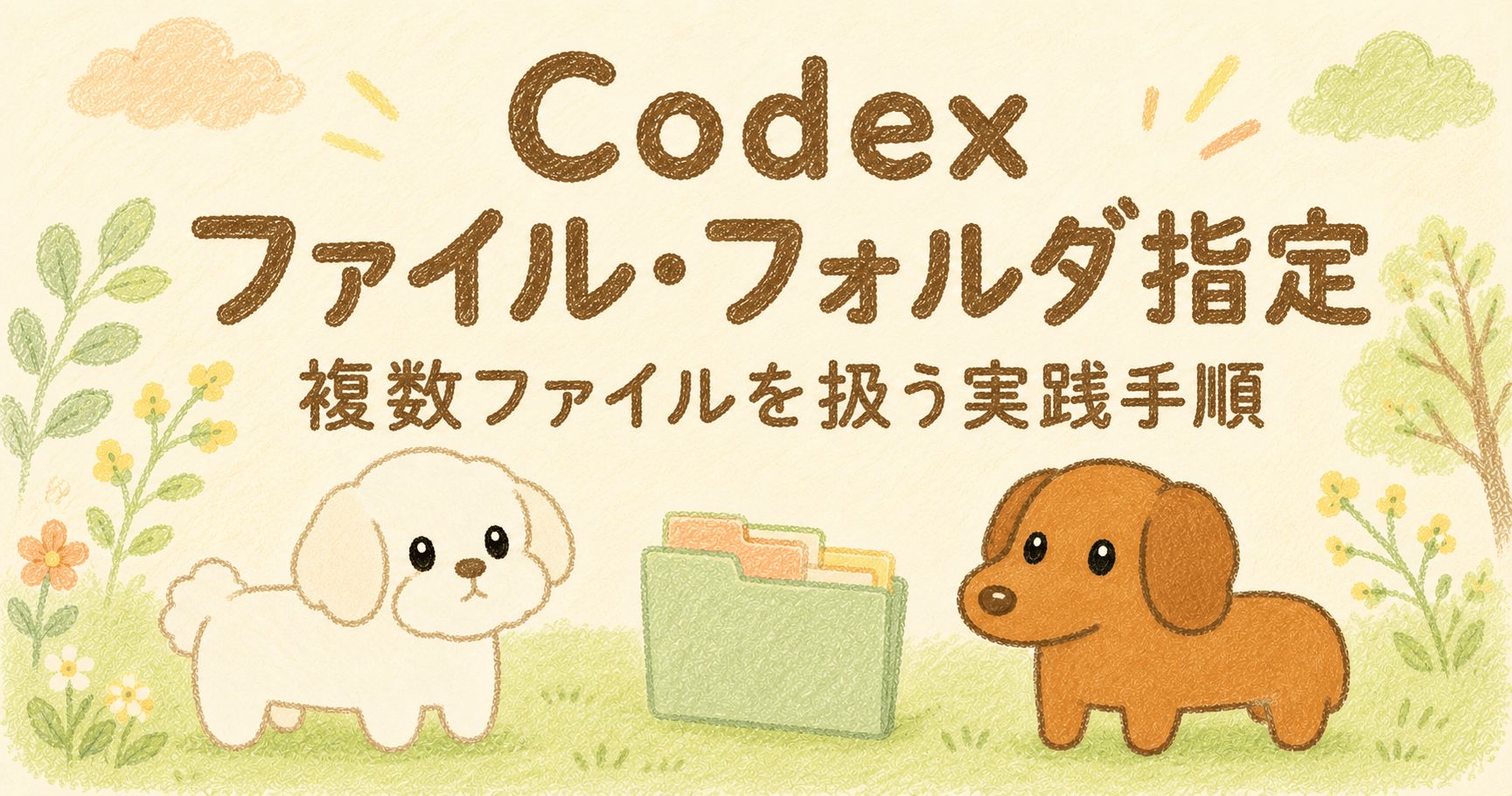 Codexでファイル・フォルダを指定する方法｜VS Codeで複数ファイルを
