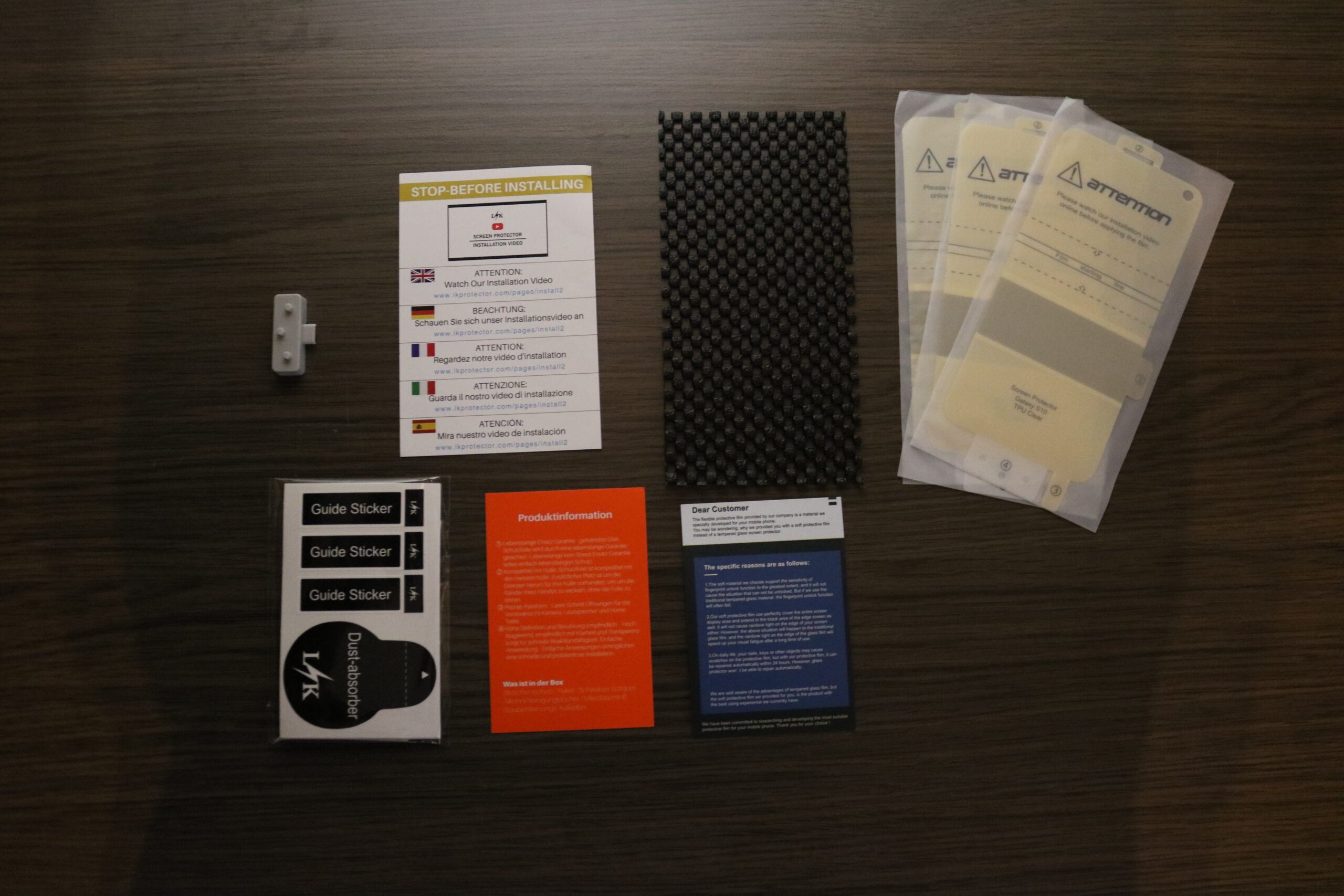 This screen protector is the easiest installation ever