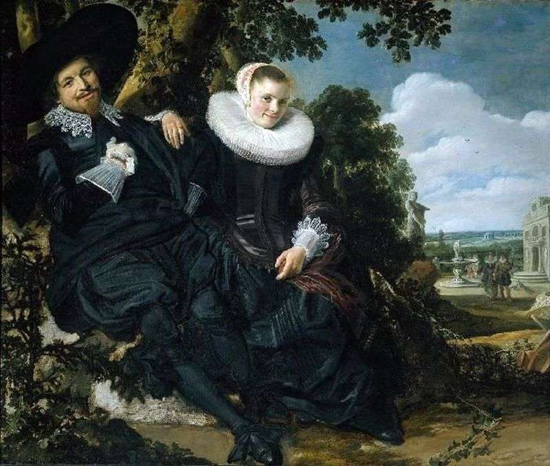 Ritratto Di Famiglia Di Isaac Massa E Di Sua Moglie – Frans Hals ❤️ - Hals France 677_x_800_jpg