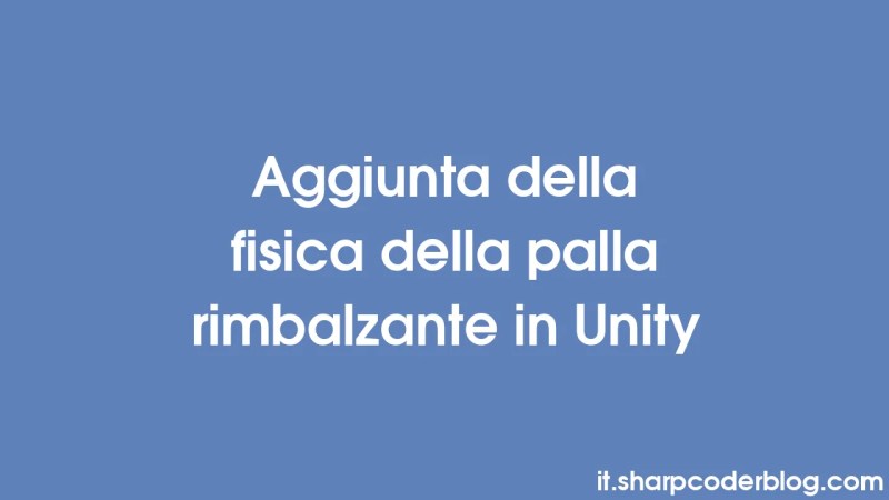 Adding Bouncing Ball Physics In Unity Sharp Coder Blog - Download Gorgeous Geometric Texture | 8K