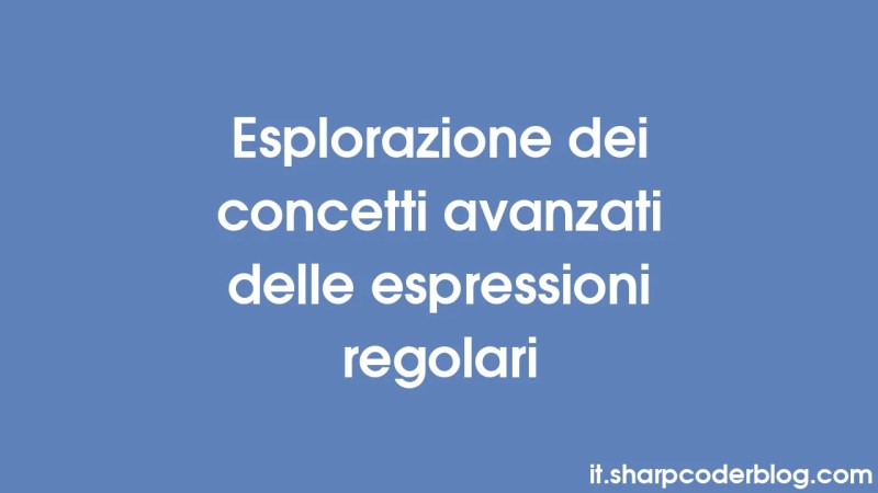 Padroneggiare Le Espressioni Regolari Complesse Sharp Coder Blog - Classic Geometric Pattern - 8K