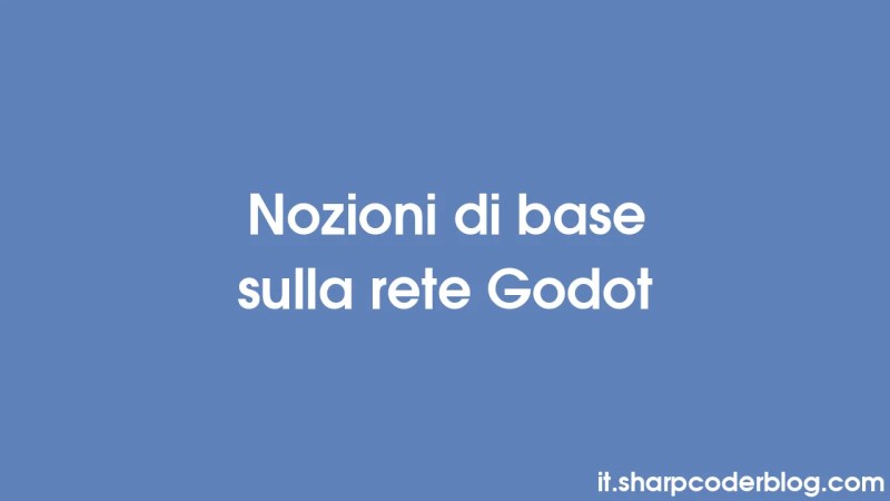 Wprowadzenie Do Sieci W Silniku Godot Sharp Coder Blog - 8K Vintage Images for Desktop