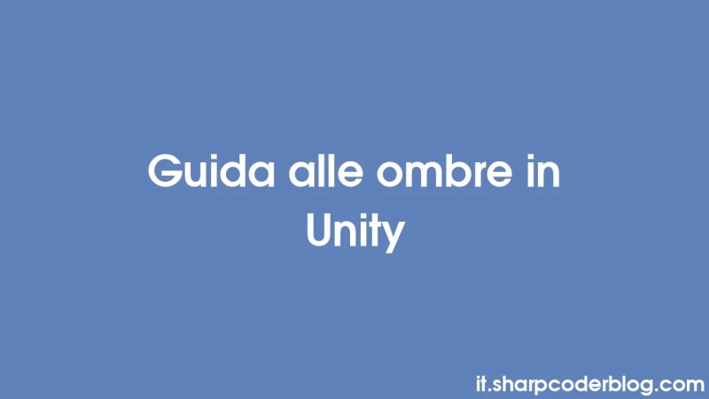 Come Realizzare Un Gioco Di Sopravvivenza In Unity Sharp Coder Blog - Premium City Design Gallery - High Resolution