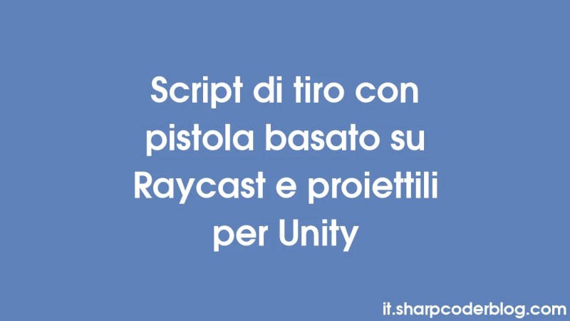 Script Per Creare Un Interruttore Della Luce In Unity Sharp Coder Blog - Gorgeous Colorful Wallpaper - High Resolution