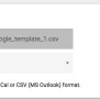 Importing Calendar Events From CSV To Google Calendar | Division Of ...