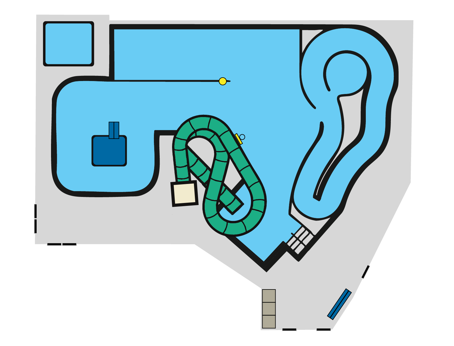Interactive Pool Map Guide Federal Way Community Center LeisurePool Map2025 02 