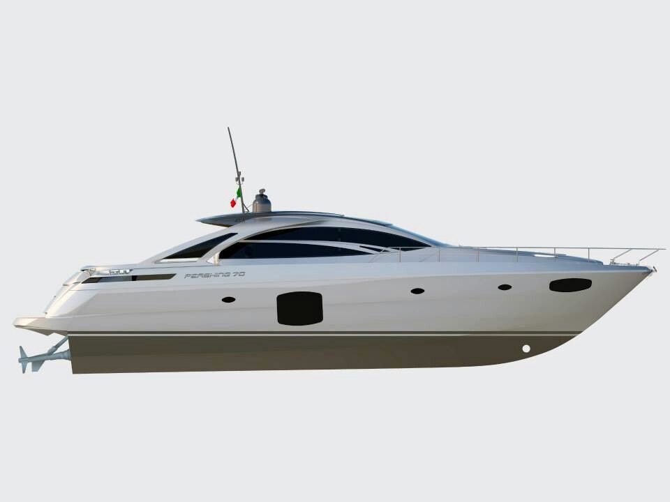 layout Pershing 70 lateral