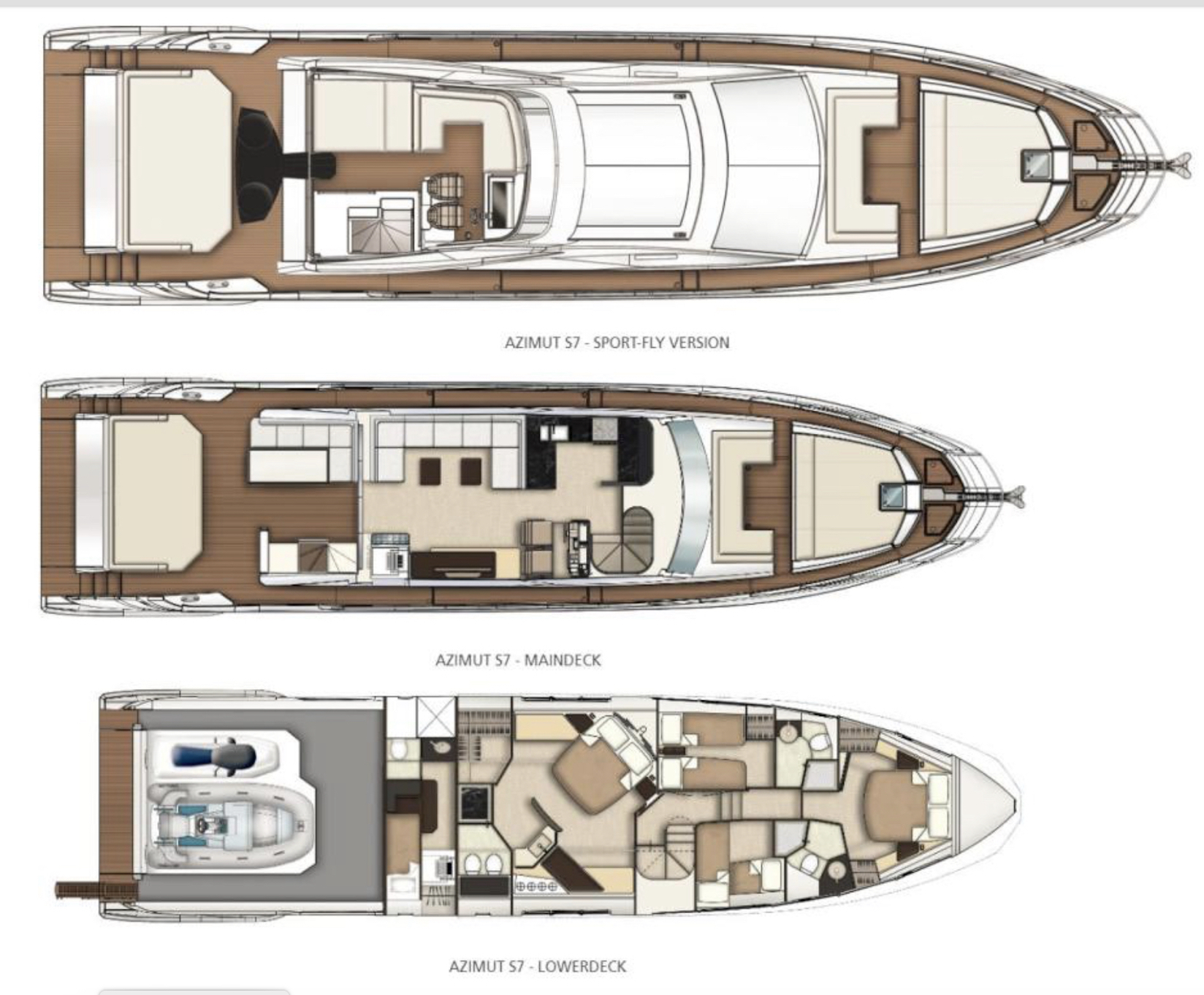 Layout Azimut S7
