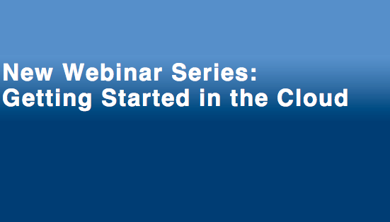 Cloud Webcast series