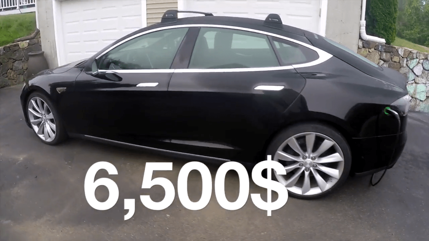 "самая дешевая tesla в мире": американец собрал электромобиль tesla