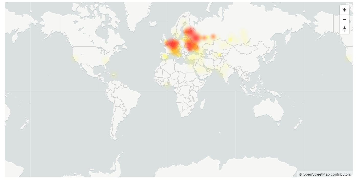 В работе Telegram в Украине и Европе произошел сбой