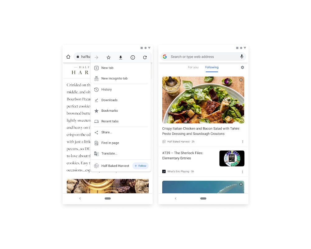 Google переизобретает RSS — разработчики тестируют функцию отслеживания публикаций на сайтах в Chrome на Android