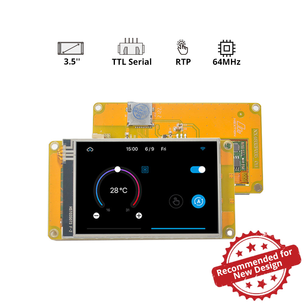 NX4832F035 – Nextion 3.5″ Discovery Series HMI Touch Display