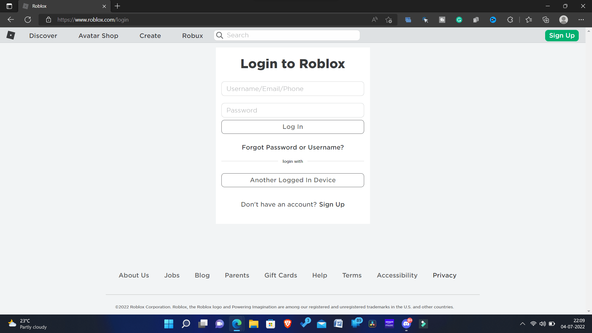 Www Roblox Com Redeem Roblox GIft Card Login 2026 Login To Roblox 