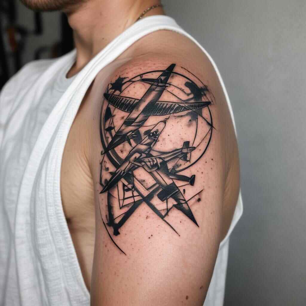 40 Soaring Ideas for Airplane Tattoos That Enhance the Essence of Freedom!