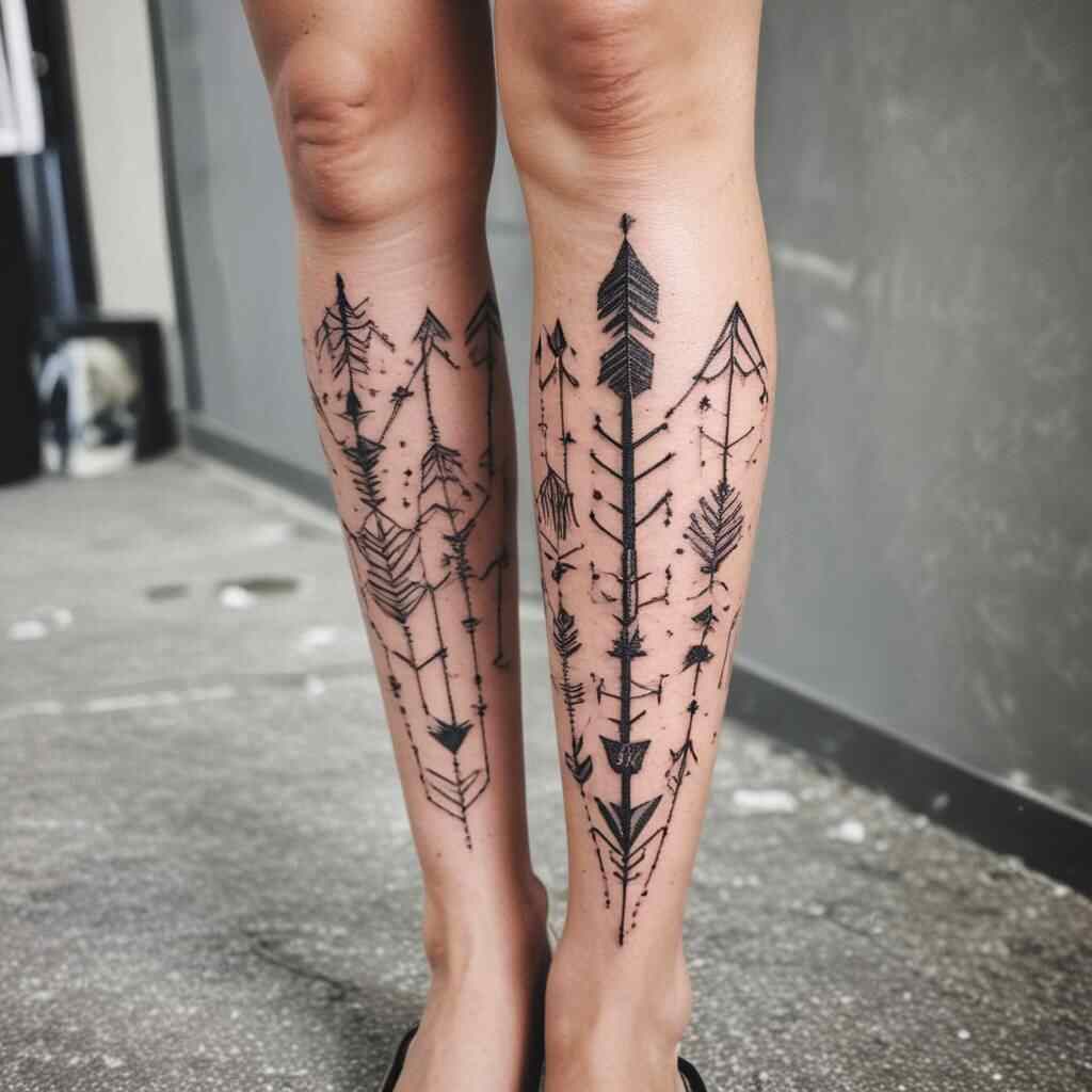 45 Contemporary Ideas For Armband Tattoos That Save Souls With Their Meaning And Presence! 14 Arrow Pattern tattoo