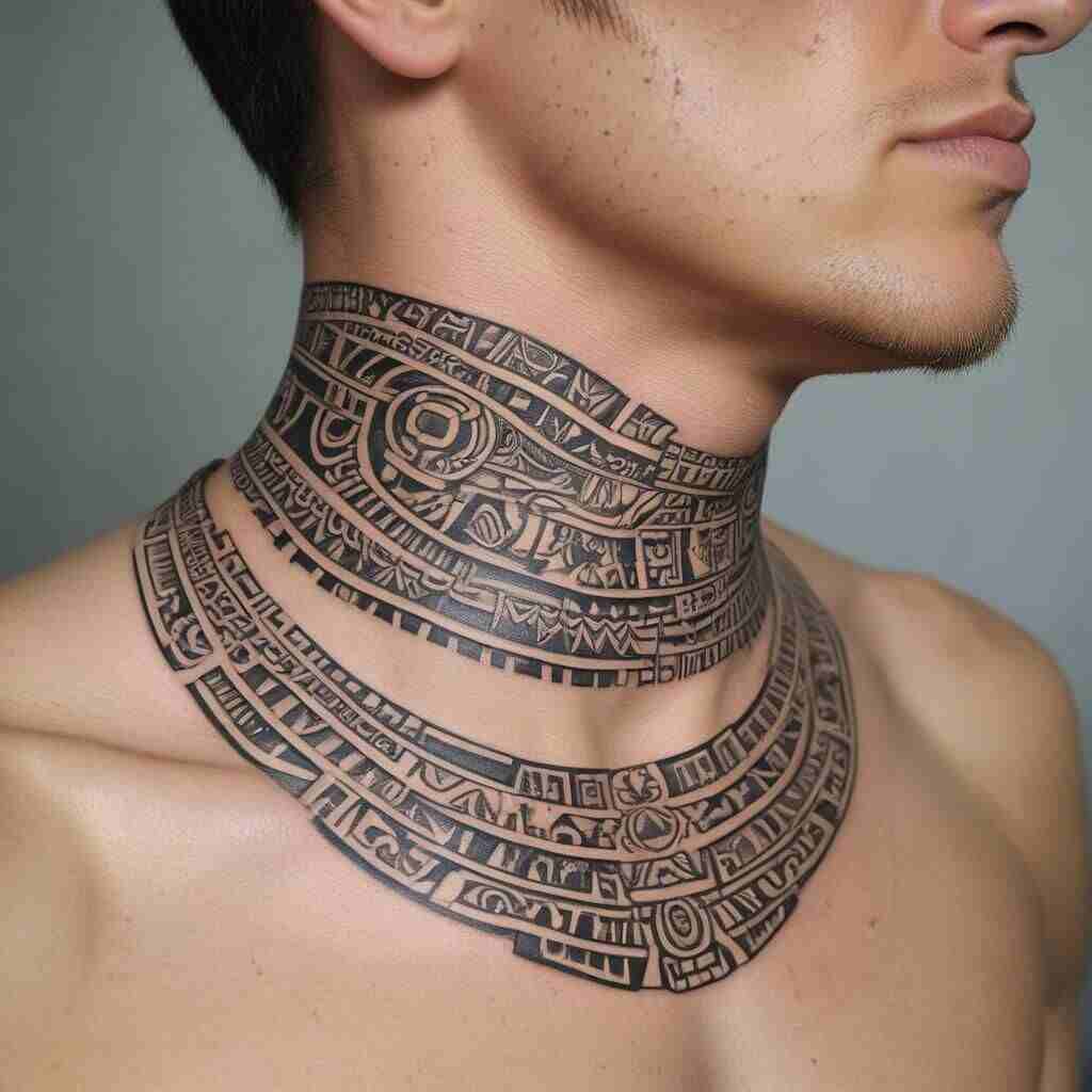 Aztec Patterns tattoo