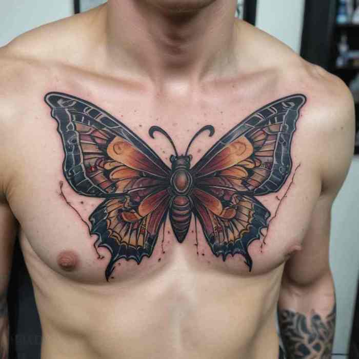 Butterfly Dance Tattoo