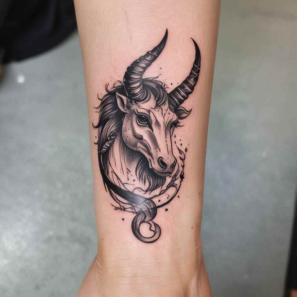 43 Empowering Capricorn Tattoo Ideas to Awaken Your Inner Strength