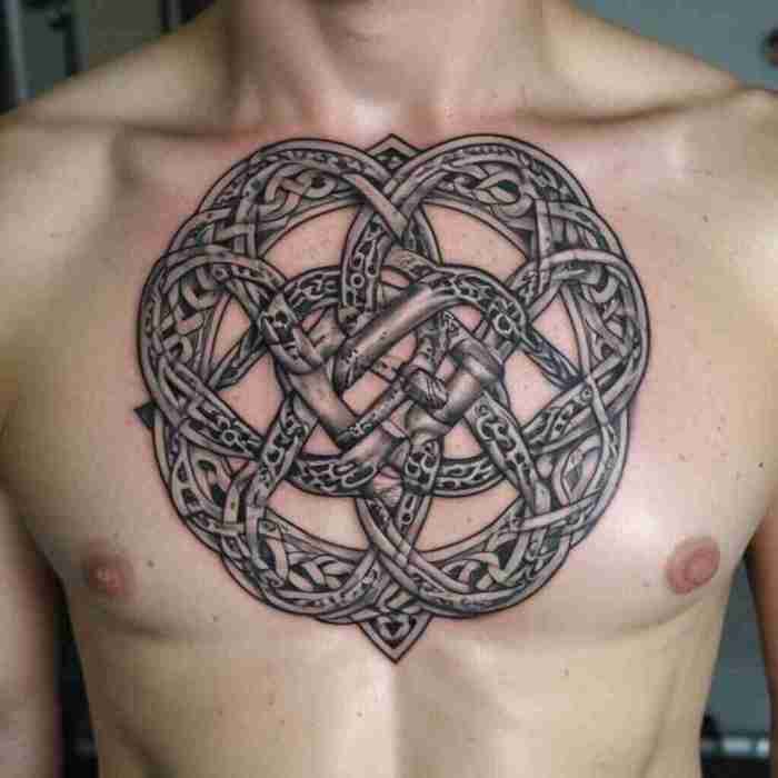 Celtic Knot Snake tattoo
