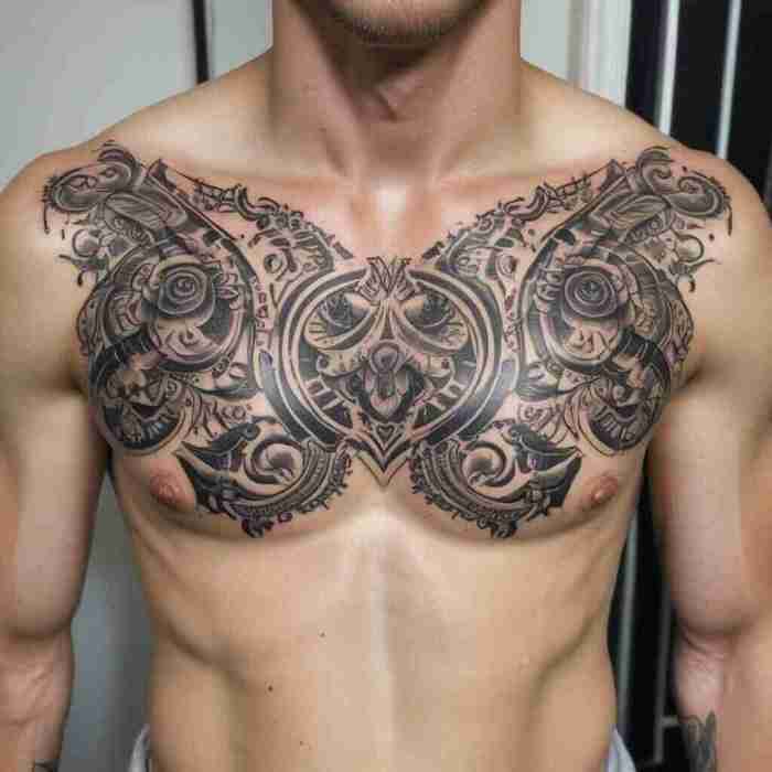 Chest Tattoo
