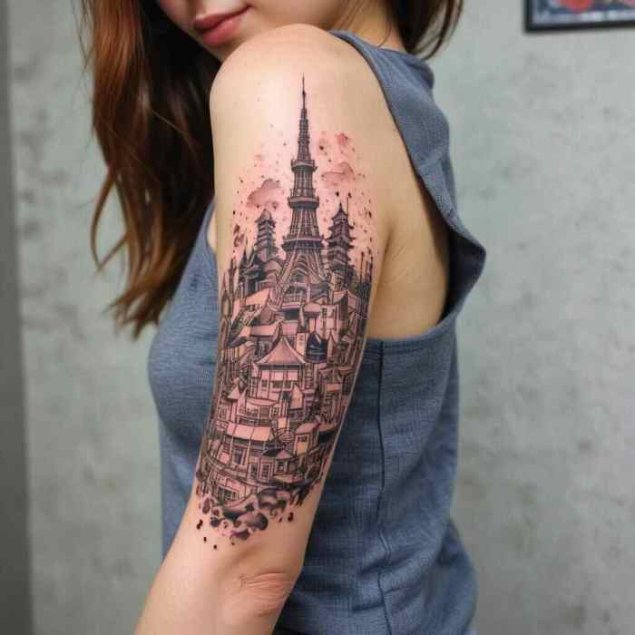 Destroying Tokyo Tattoo