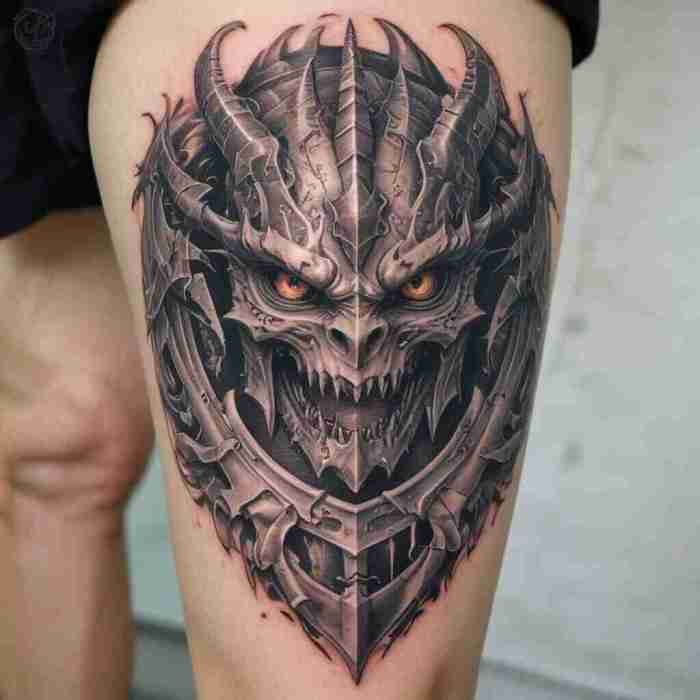 Dragon Knight tattoo