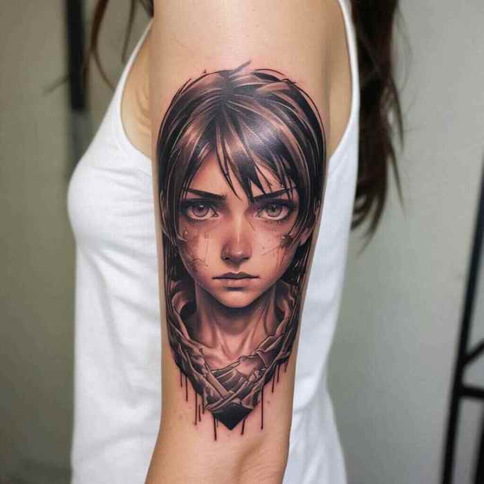 Erens Transformation Sequence Tattoo