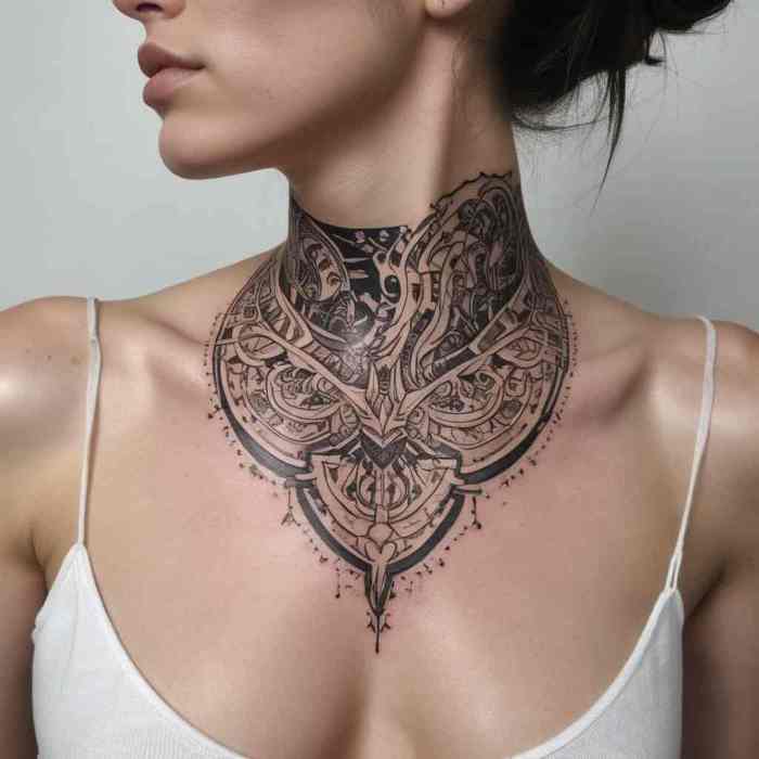 Founding Titan Surrounded by Paths Tattoo