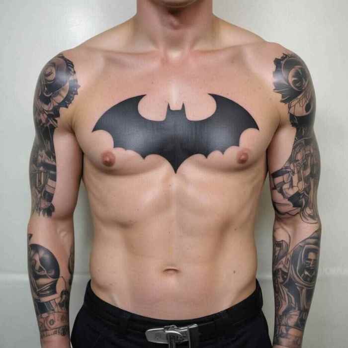 Full Sleeve Batman Tattoo