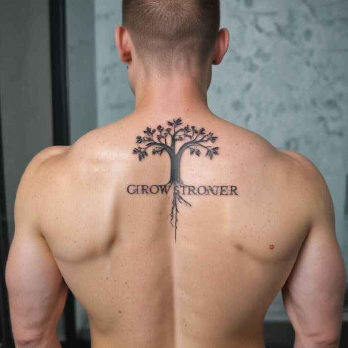 Grow Stronger tattoo