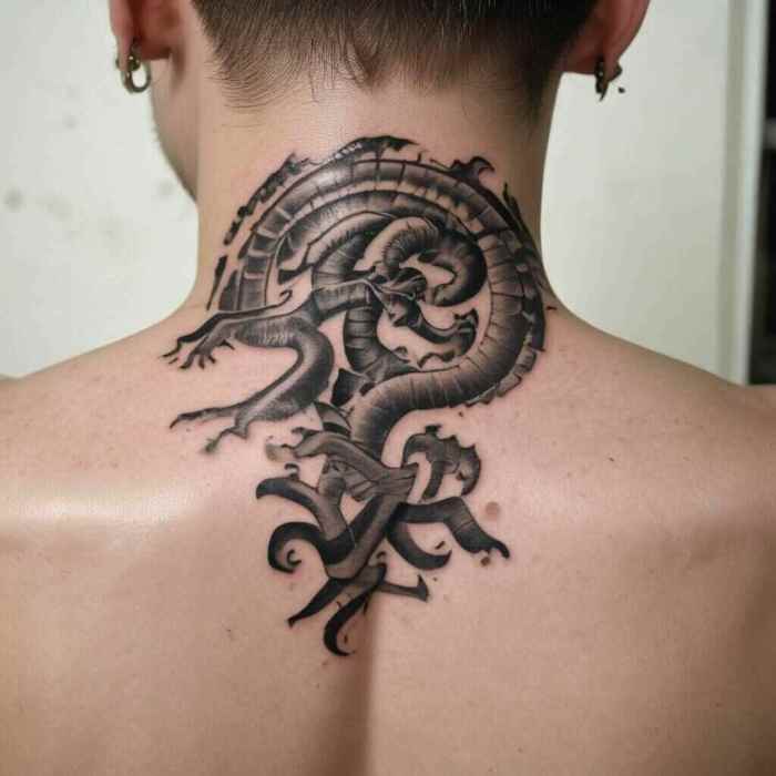 Japanese Hebi tattoo