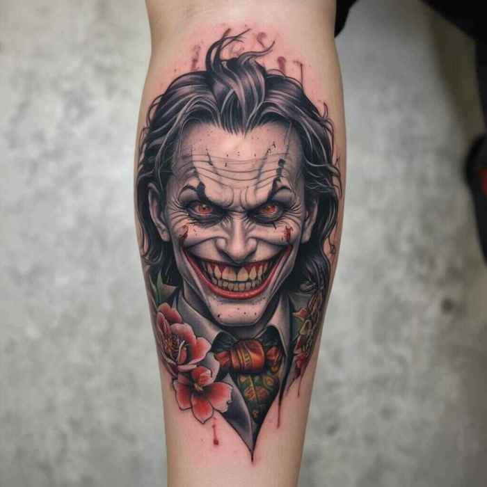 Japanese Joker Tattoo