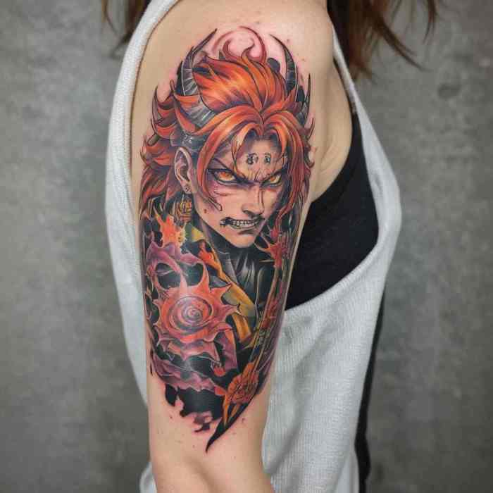 Kyojuro Rengoku Tattoo