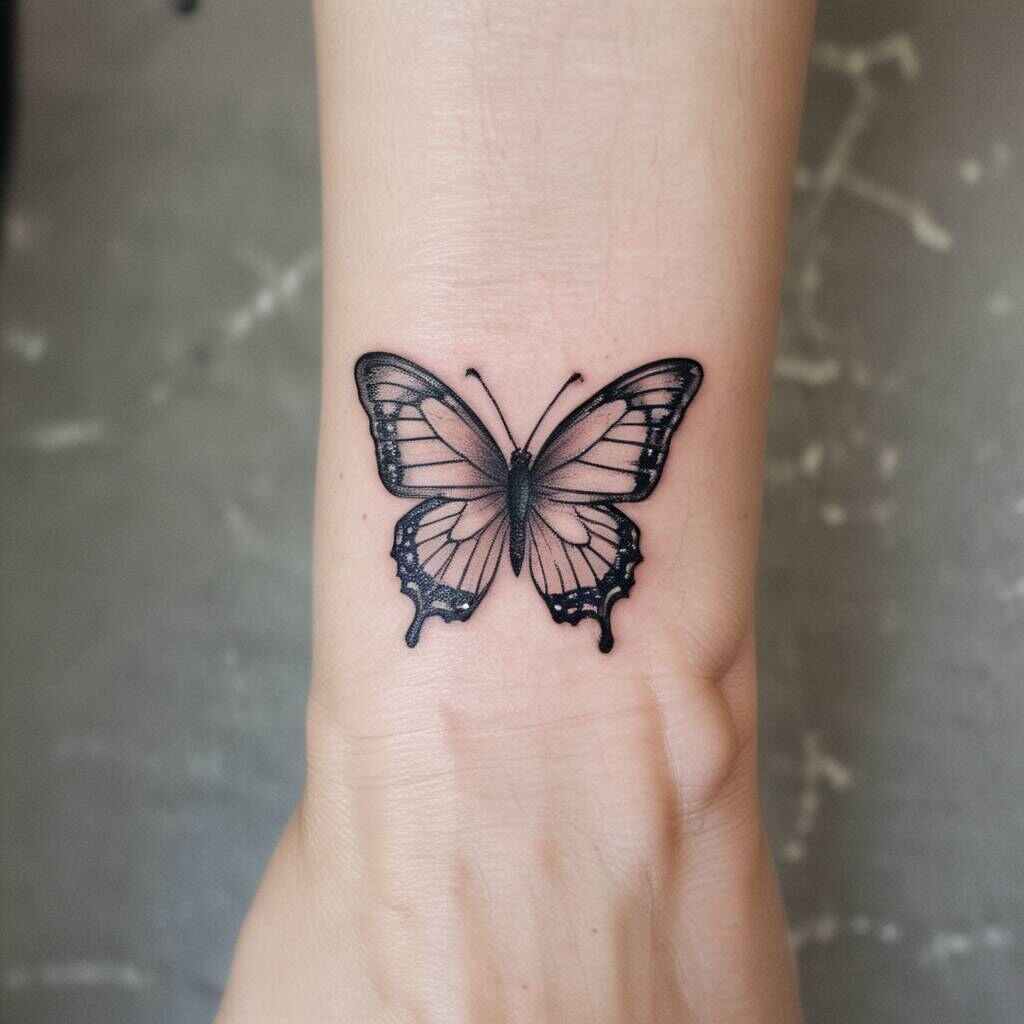 Little Butterfly tattoo
