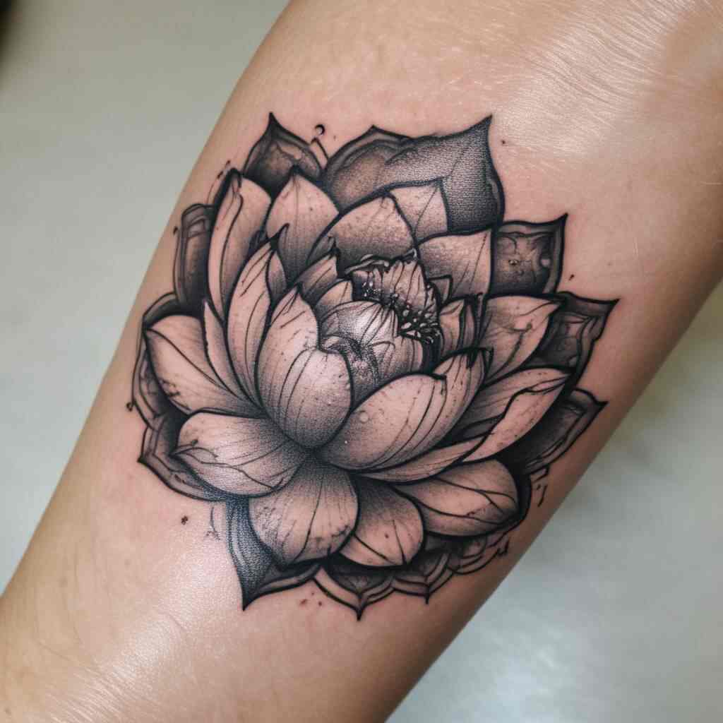 Lotus tattoo
