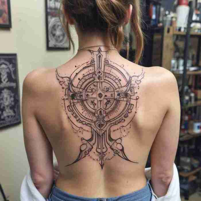 Paths from the Founding Titan tattoo