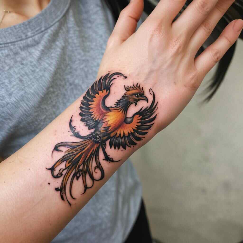 Phoenix tattoo 2
